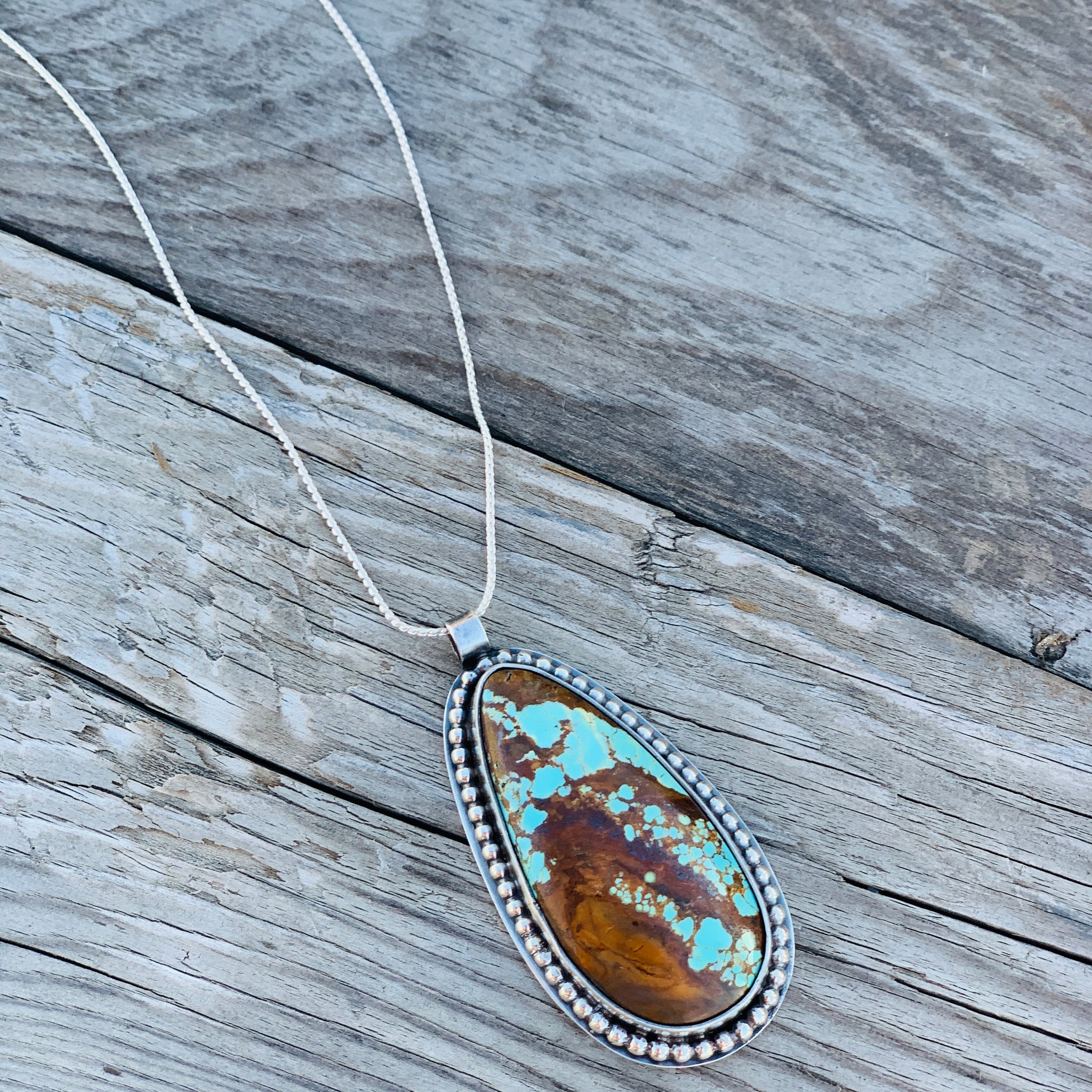 turquoise necklace silversmith silver jewelry gift shop idaho handcrafted retail gift ideas ladies womens