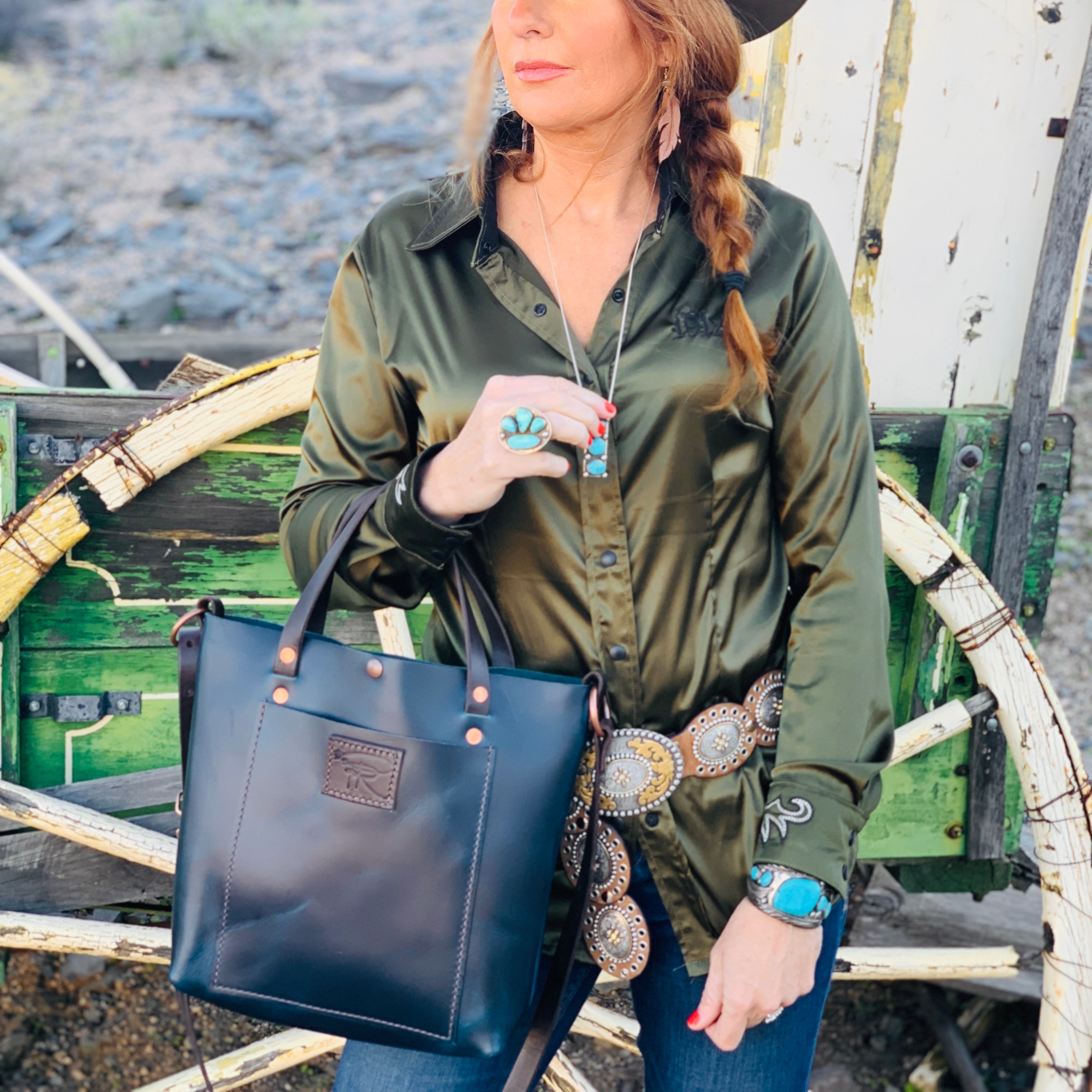 blue crossbody purse handbags handcrafted leather goods top designer sale shopping gift ladies