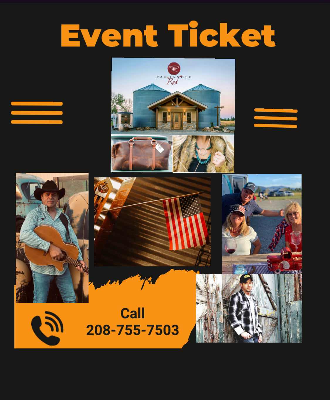 Join our Panhandle Red Community, Get Text Messages for the Latest Events! SHOP LOCAL NORTH IDAHO!