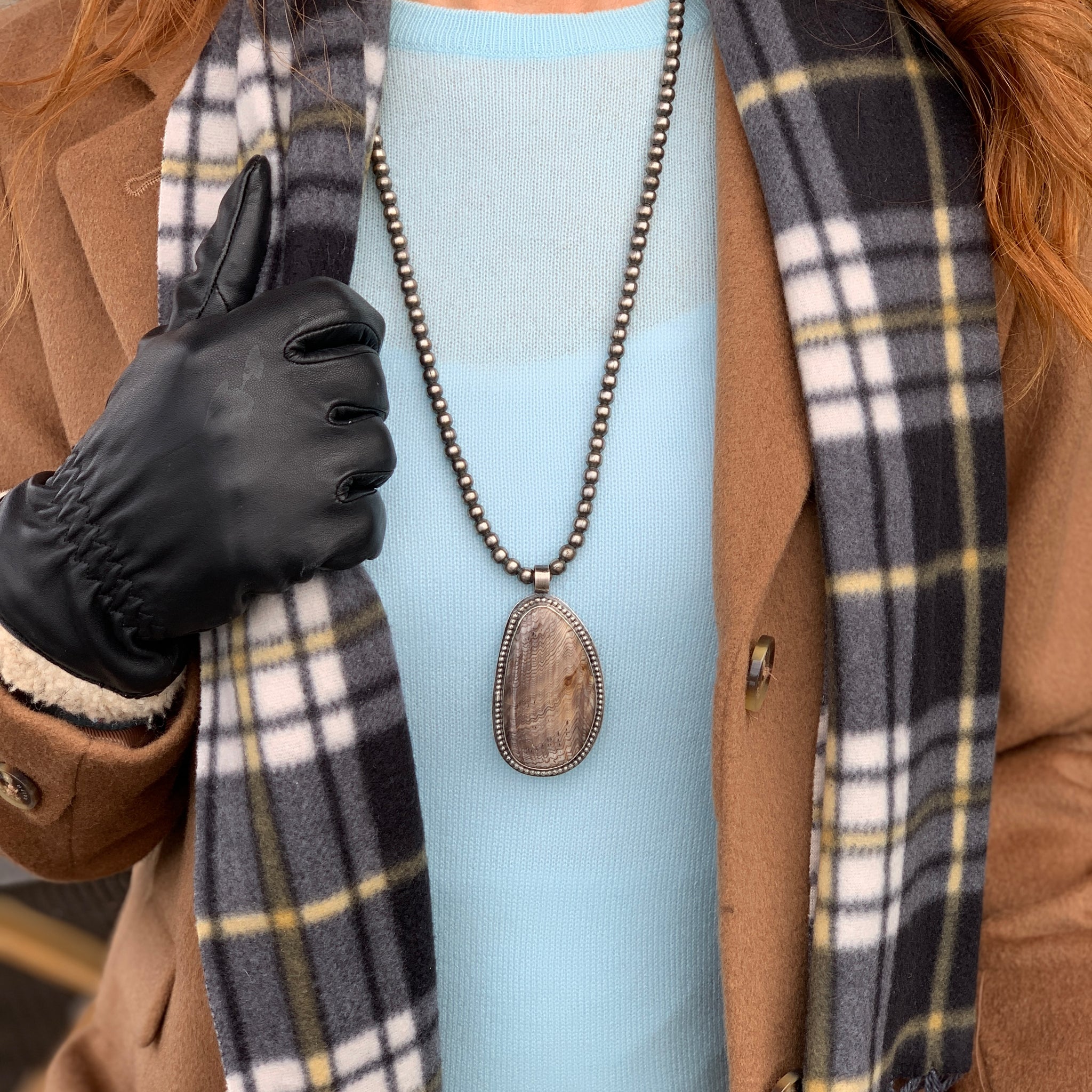 Hells Canyon Herringbone Necklace