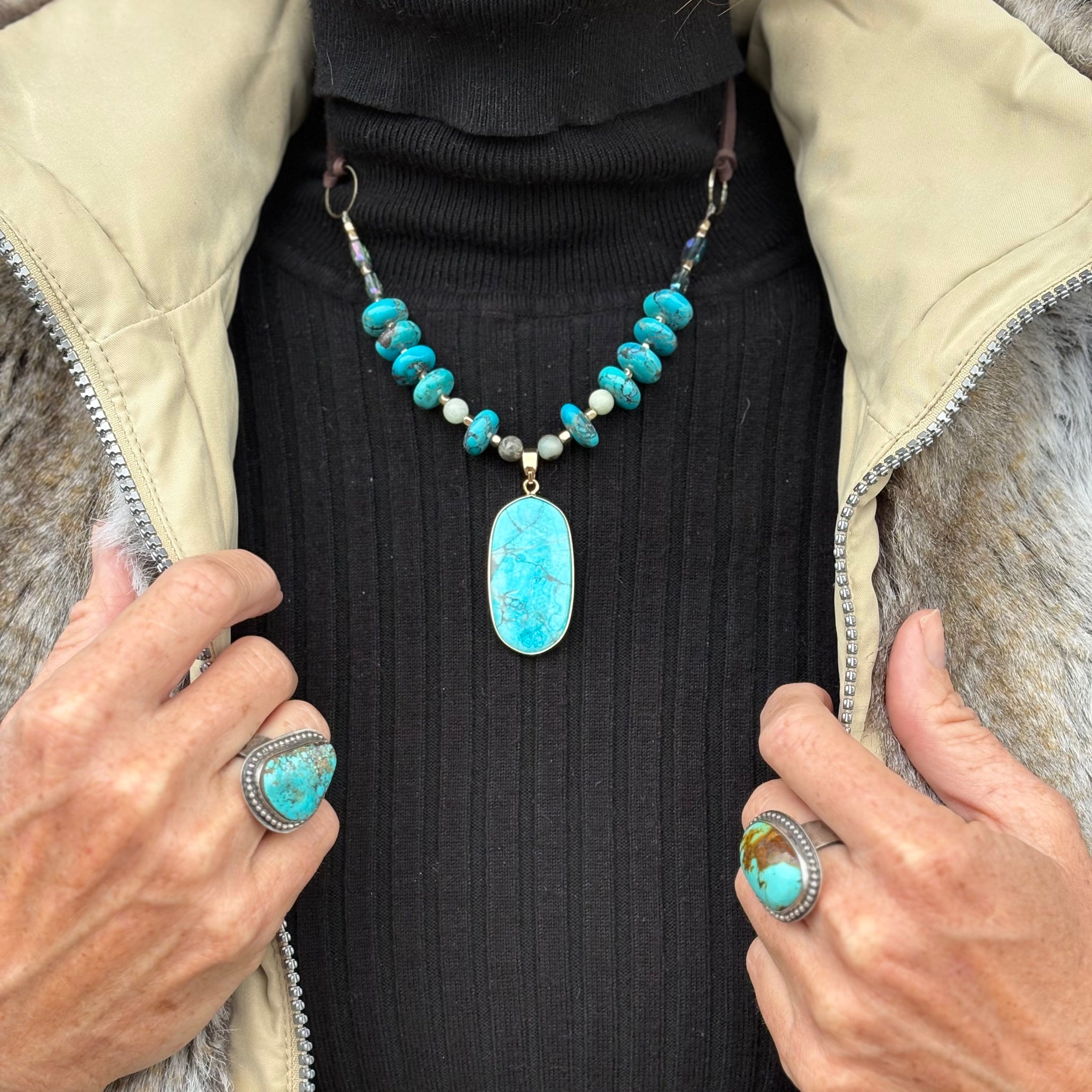 The Avery Turquoise Necklace