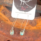 turquoise earring, silver jewelry