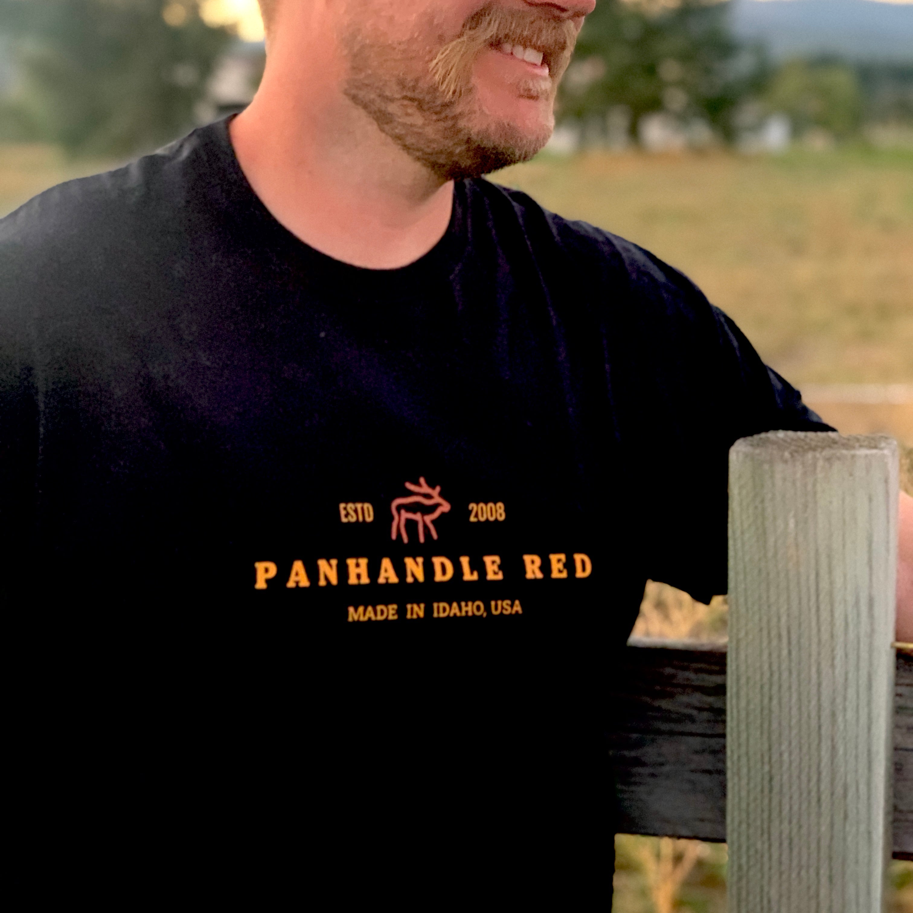 mens clothing t shirt tee tops local brand post falls idaho outdoor apparel  western gift shop shopping business retail