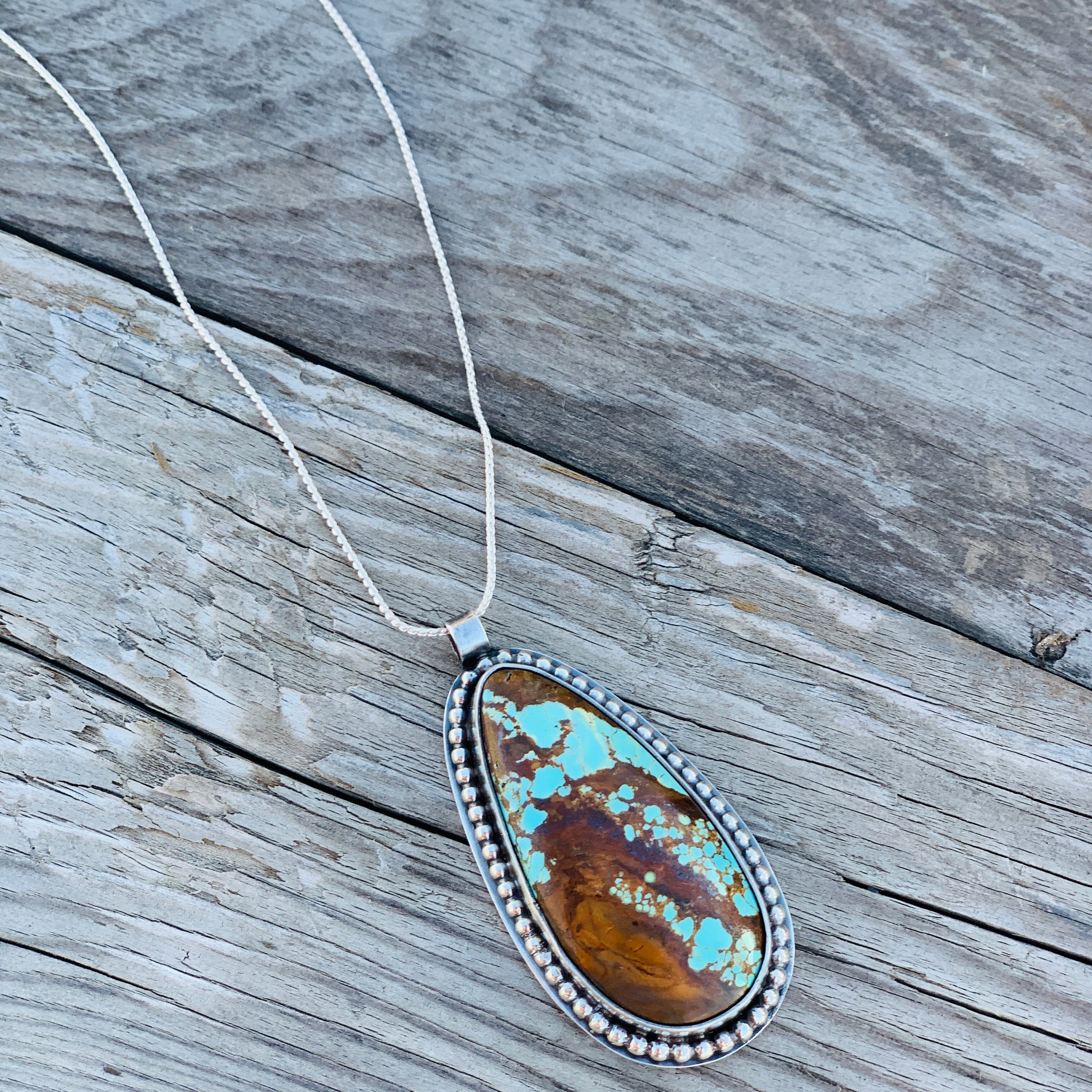 turquoise necklace silversmith silver jewelry gift shop idaho handcrafted retail gift ideas ladies womens