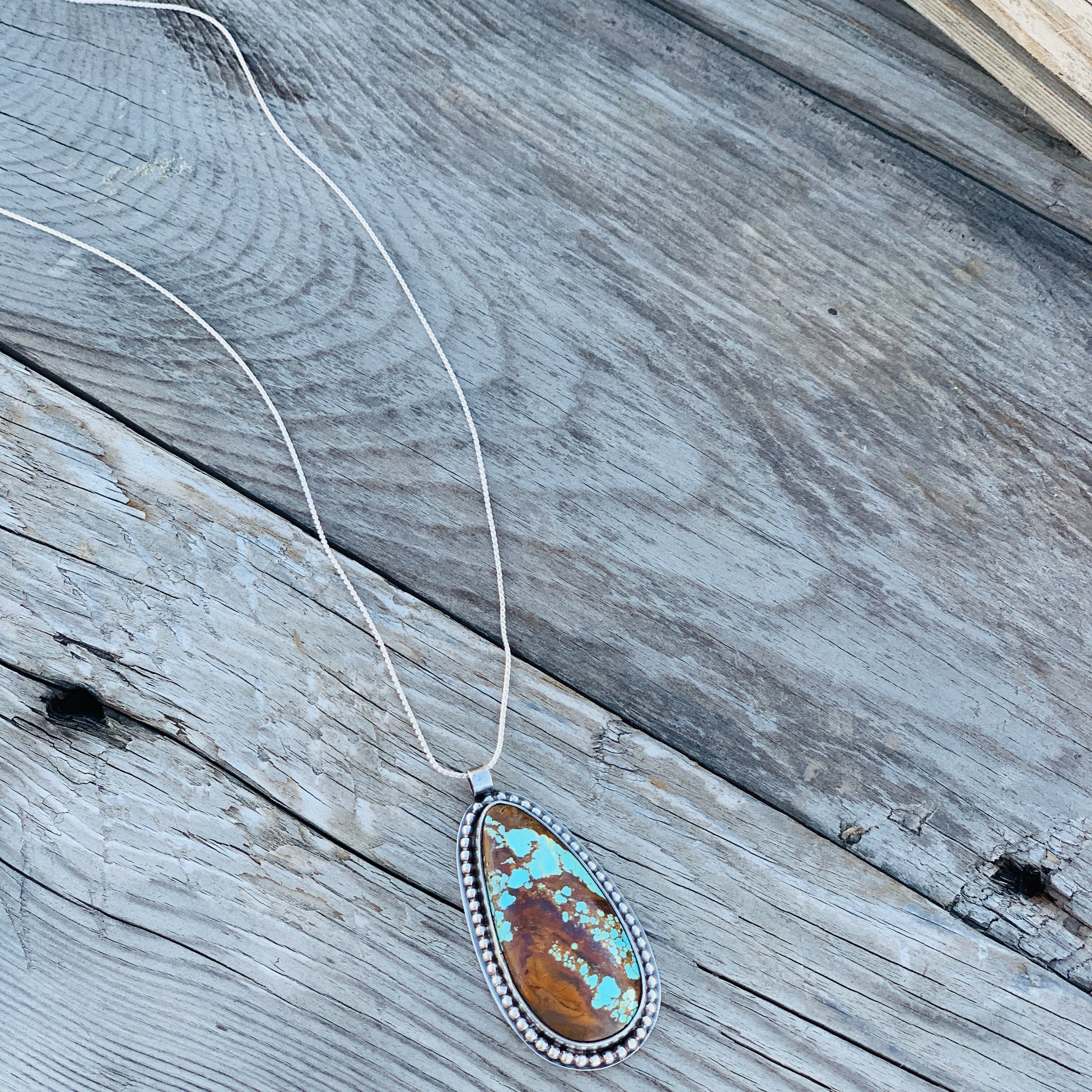 turquoise necklace jewelry silver gift ideas shopping coeur d'alene idaho 