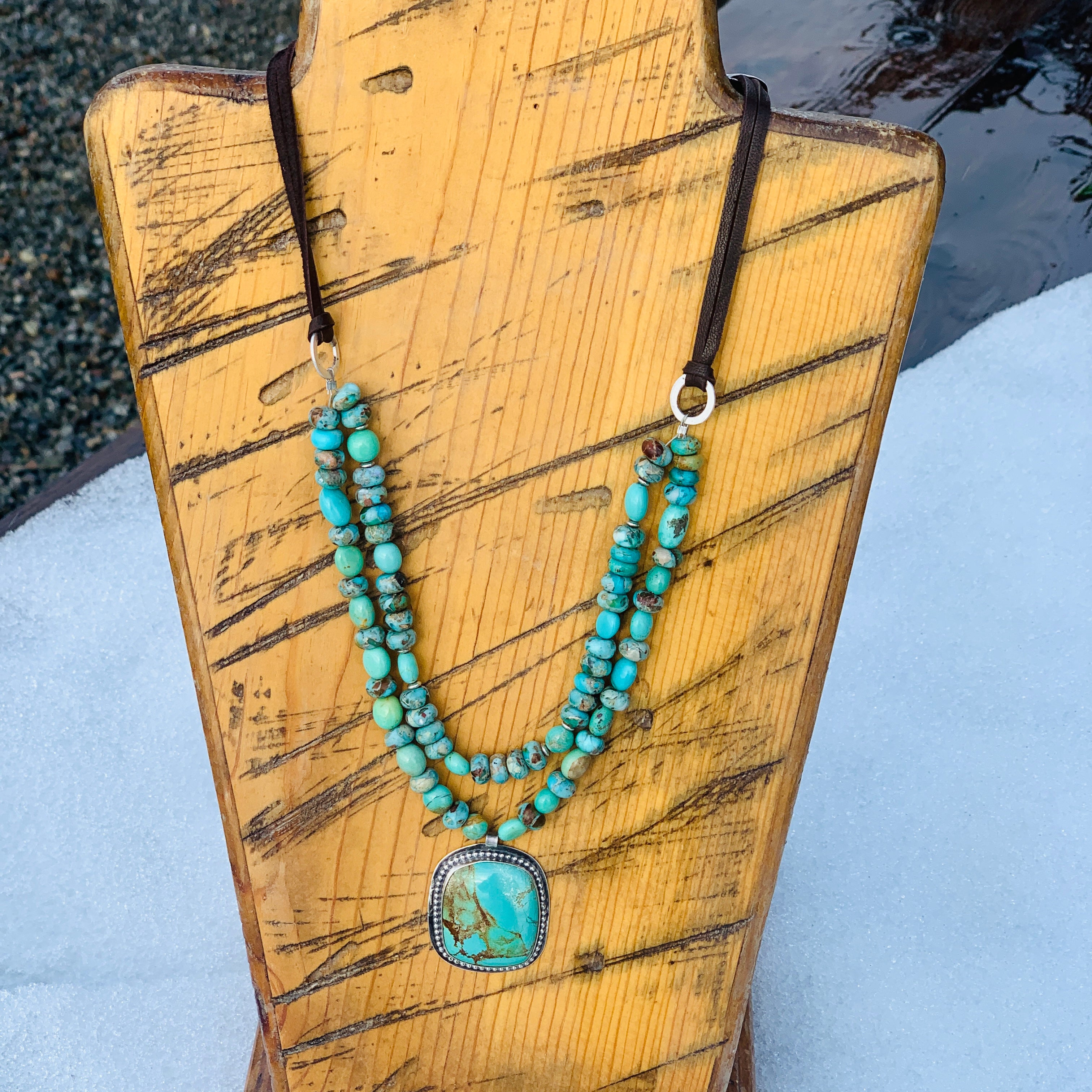 turquoise necklace shopping coeur d'alene idaho gift shop leather shop silver jewelry jeweler top retail shop
