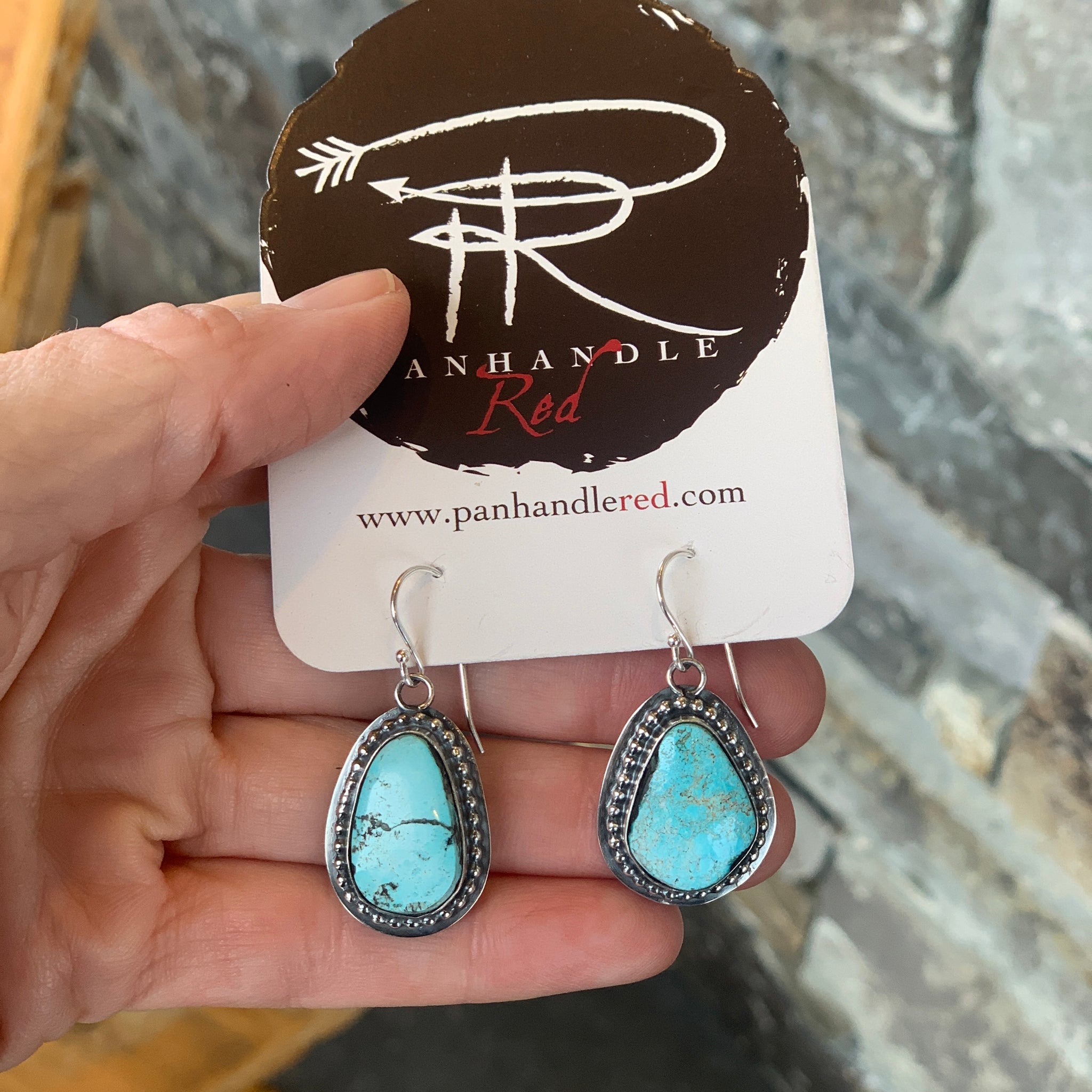 turquoise earrings silver handcrafted jewelry store shopping gifts womens accesorries  cowgirl western fashion style coeur'alene idaho northwest custom shop