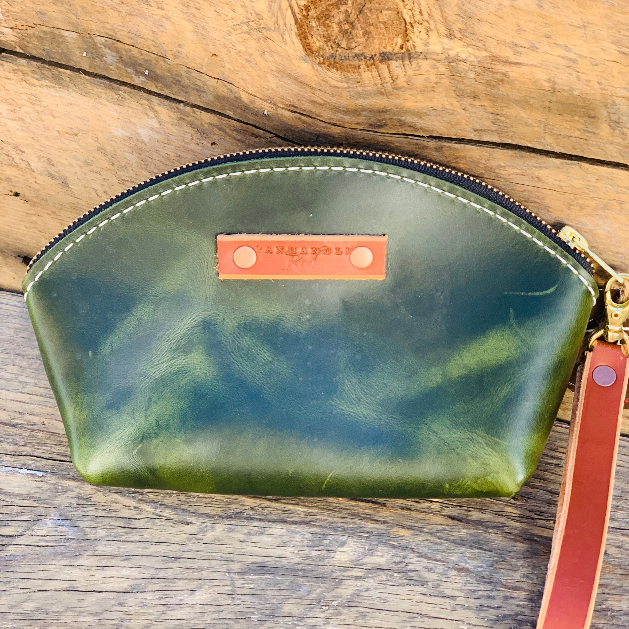 Brown Leather Purse by Panhandle Red Leather Company, North Idaho Gift Shop