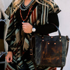 Leather Crossbody Purse, Crossbody Purse, Purses, Panhandle Red Crossbody Purse, leather purse